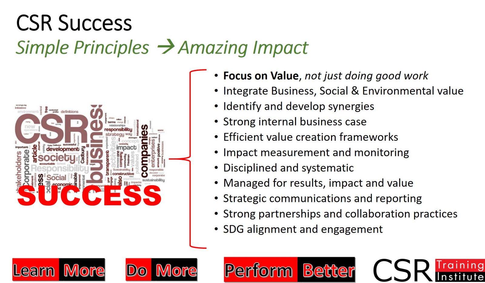 CSR Success